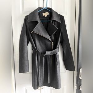Michael Kors - Asymmetrical Wool Coat